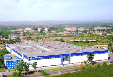 factory in residential area